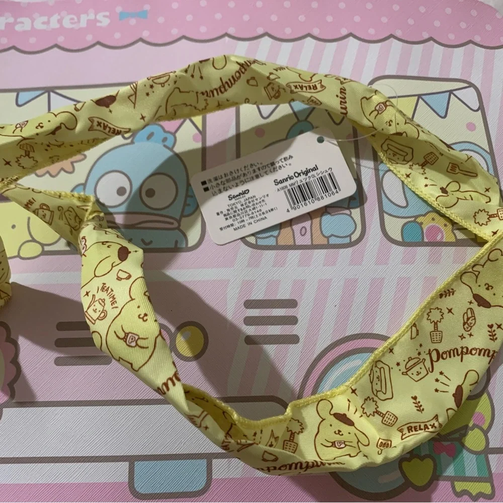 Pompompurin Yellow Wired Headband Hair Scarf